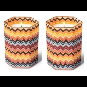 Missoni for Target Set of 2 Soy Candles